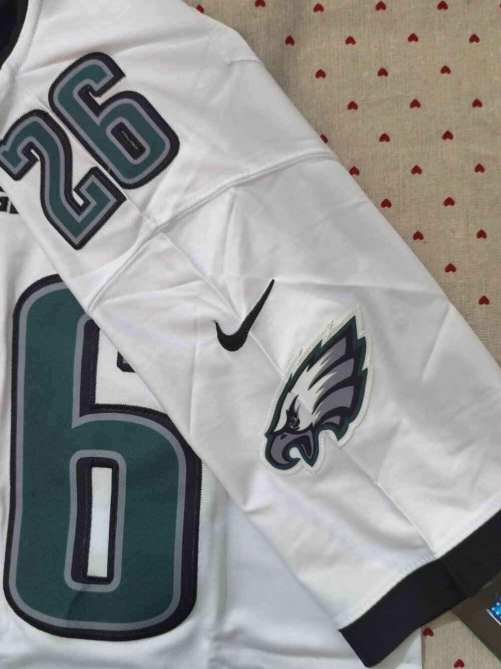 NFL Philadelphia Eagles Saquon Barkley #26 Nike Jersey - Picture 5 of 6